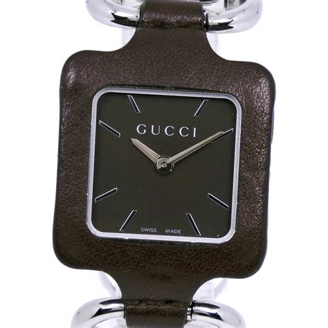 gucci square face watch|gucci watch square face.